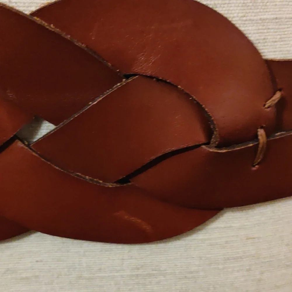 Athleta Women's Leather Belt Size M/L